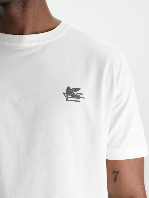 Etro T-Shirt  Roma White
