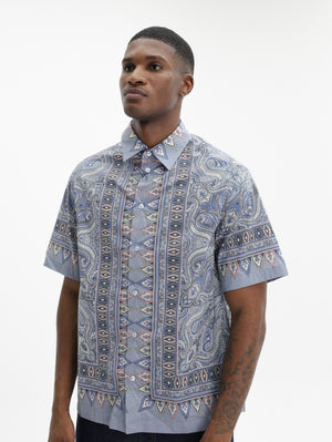 Etro Shirt Easy S/S Shirt Blue