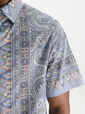 Etro Shirt Easy S/S Shirt Blue