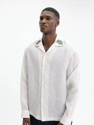 Etro Shirt Shirt Bowling L/S No Piping White