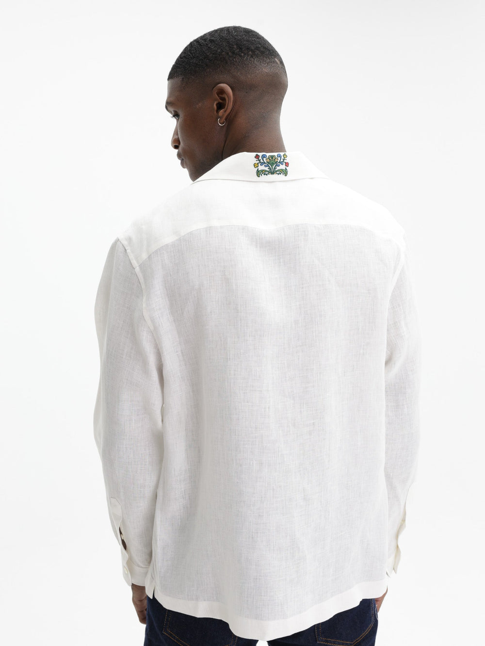 Etro Shirt Shirt Bowling L/S No Piping White