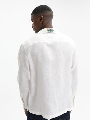 Etro Shirt Shirt Bowling L/S No Piping White