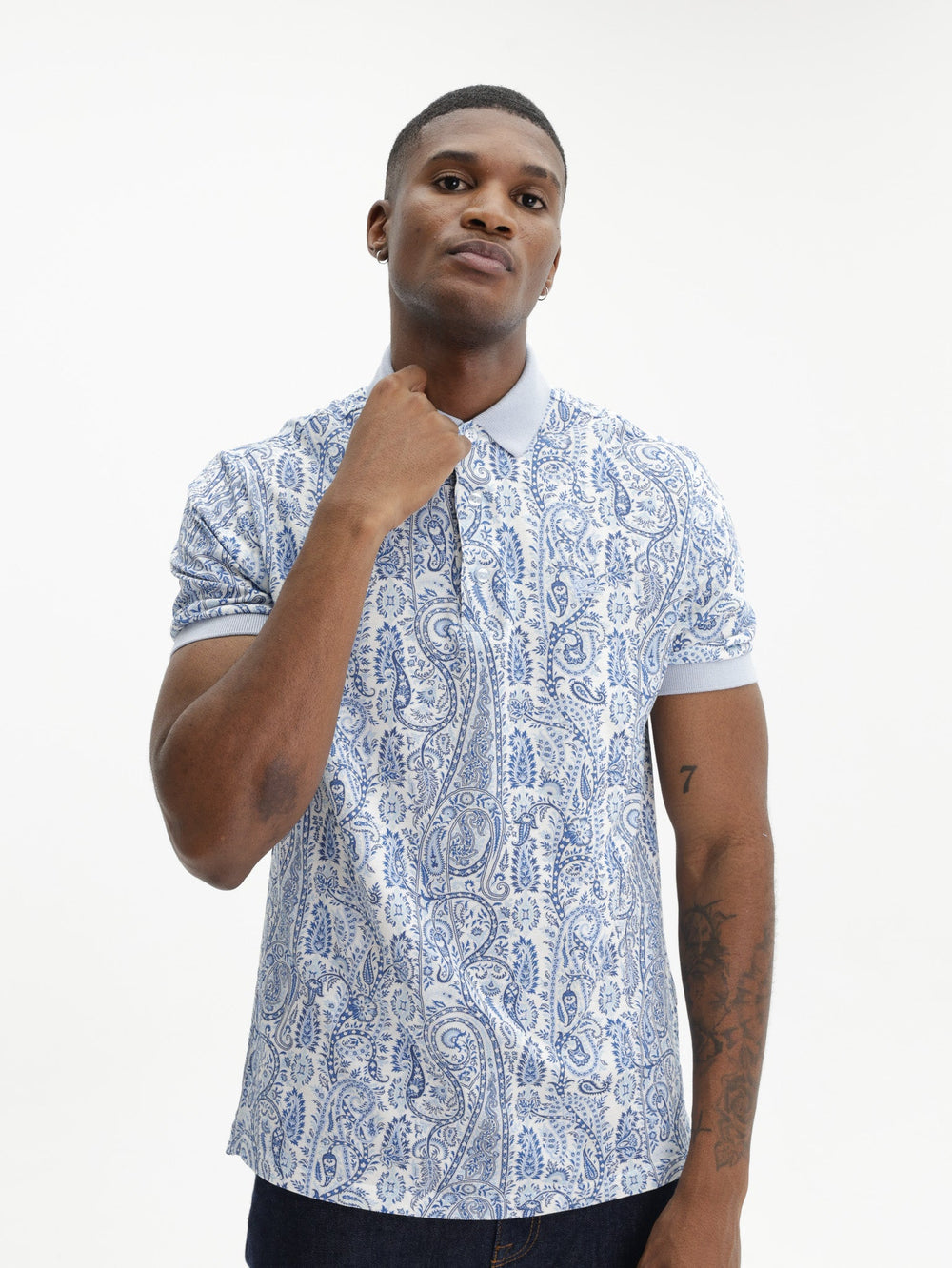 Etro Golfer  Roma Blue-White