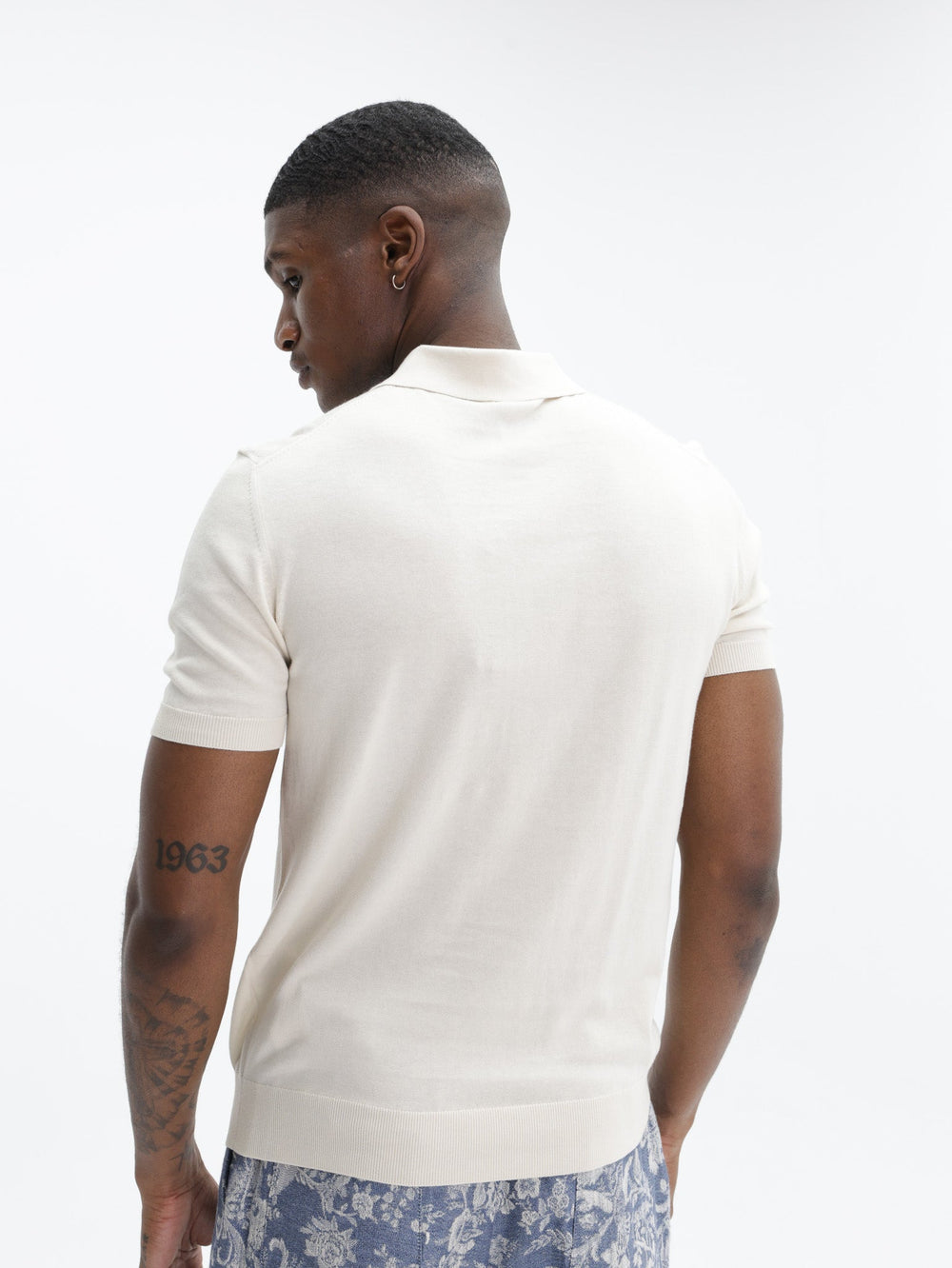 Etro Golfer Knitted  S/S Off White