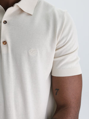 Etro Golfer Knitted  S/S Off White