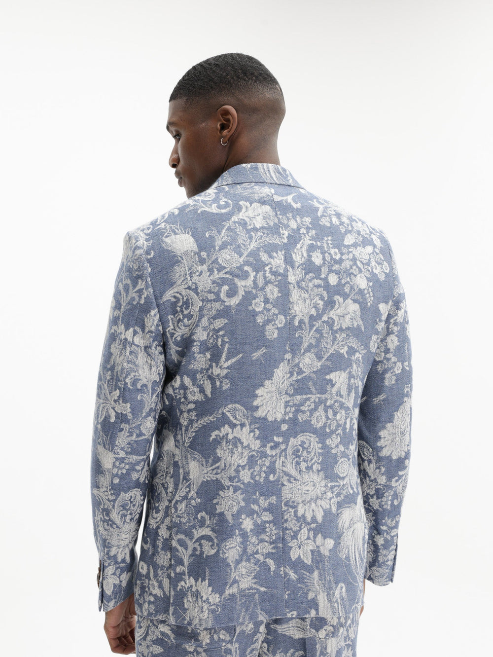 Etro Jacket Roma Sport  Blue-White