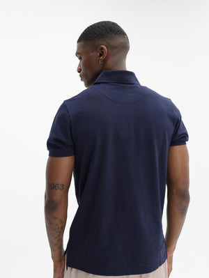 Etro Golfer  Printed Details Navy