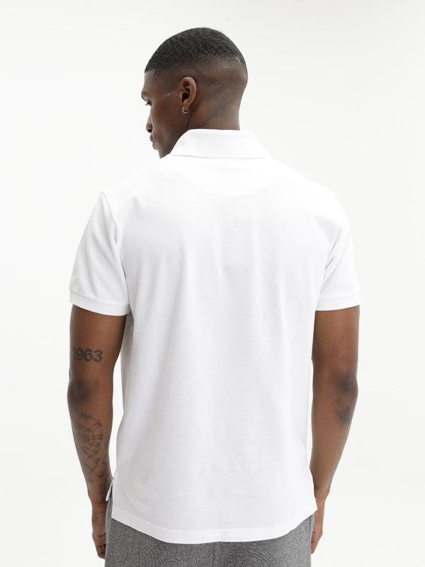 Etro Golfer  Printed Details White