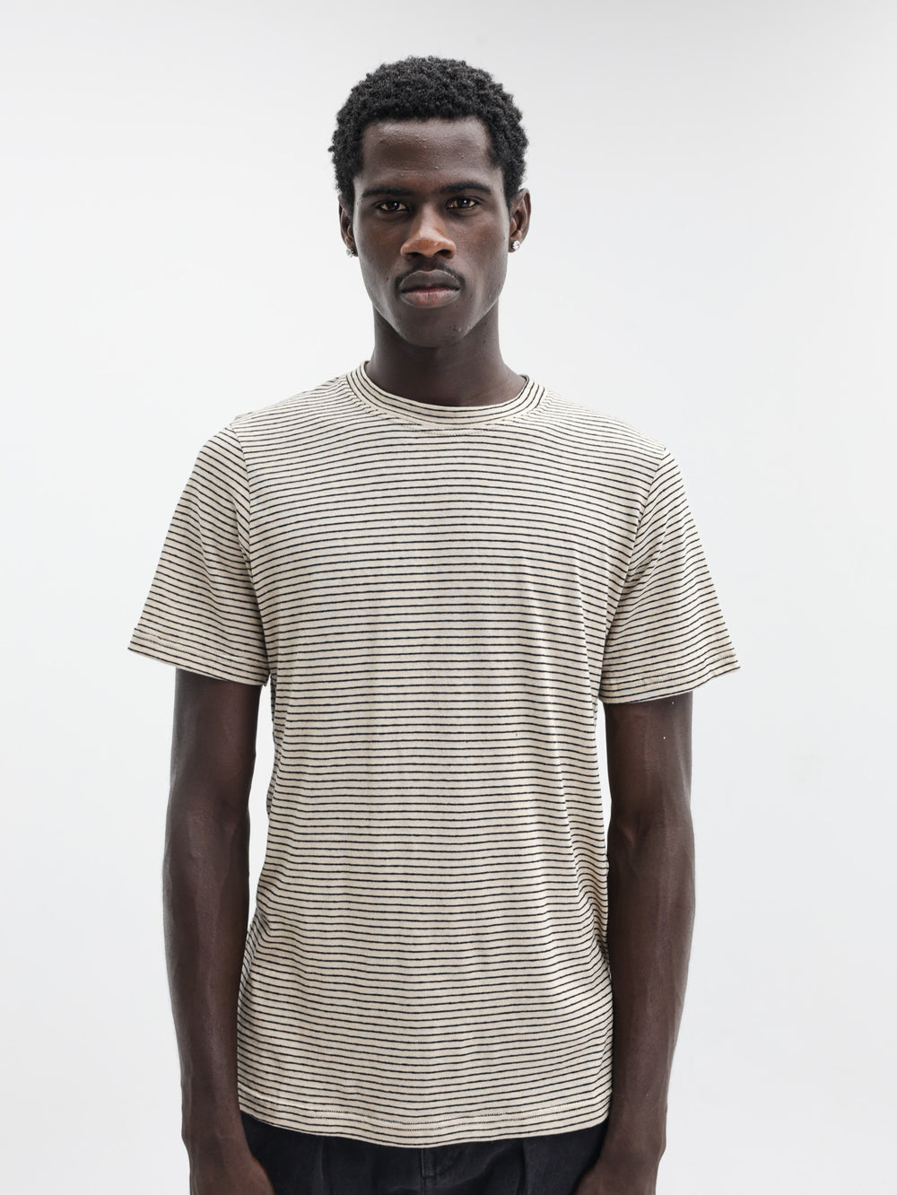 Isabel Marant Leon T-Shirt Stripped Beige
