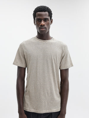 Isabel Marant Leon T-Shirt Stripped Beige