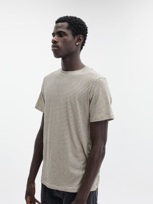 Isabel Marant Leon T-Shirt Stripped Beige