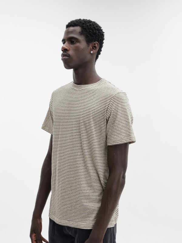 Isabel Marant Leon T-Shirt Stripped Beige