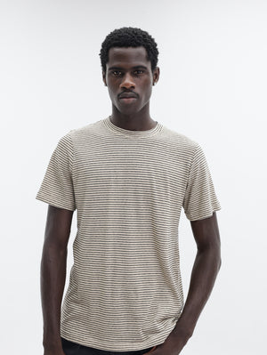 Isabel Marant Leon T-Shirt Stripped Beige