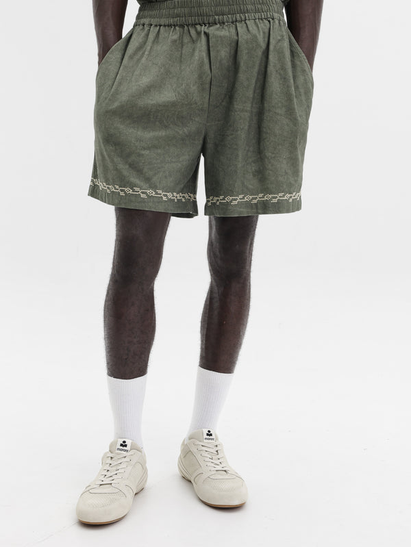 Isabel Marant Zilan Shorts Light Khaki