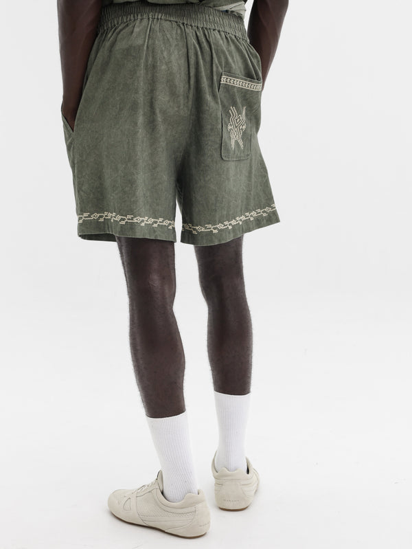 Isabel Marant Zilan Shorts Light Khaki