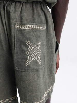 Isabel Marant Zilan Shorts Light Khaki