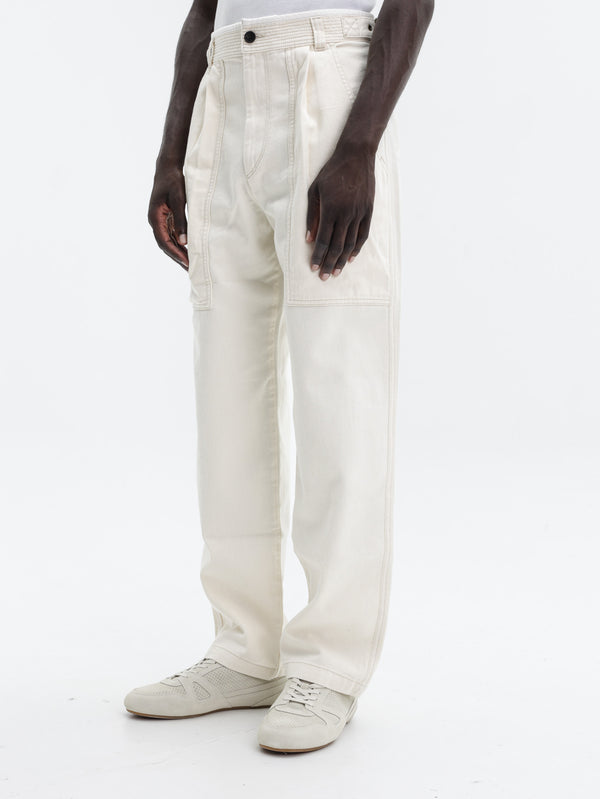 Isabel Marant Ilyan Pants Ecru