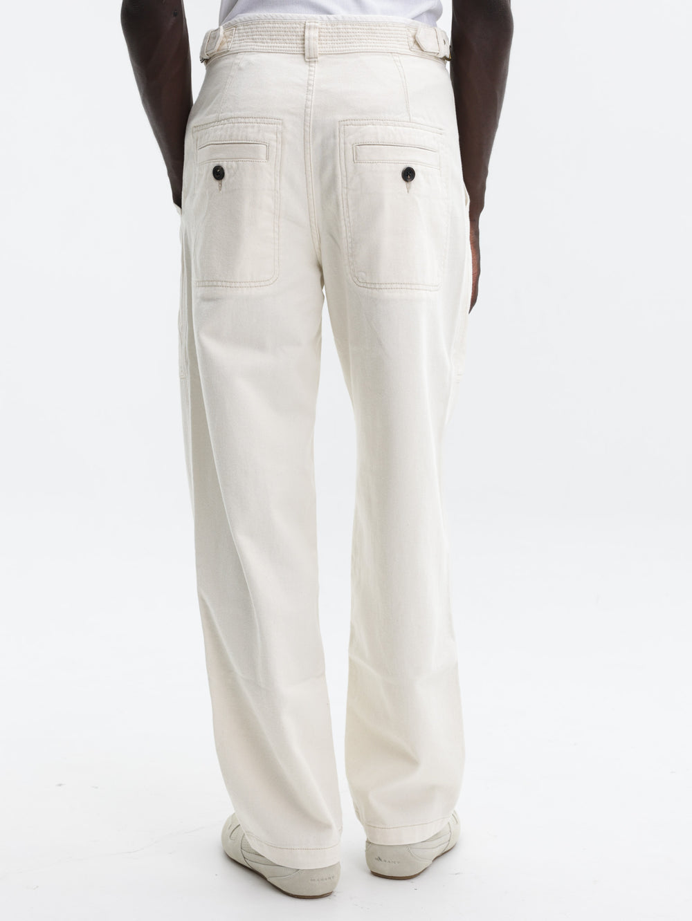 Isabel Marant Ilyan Pants Ecru