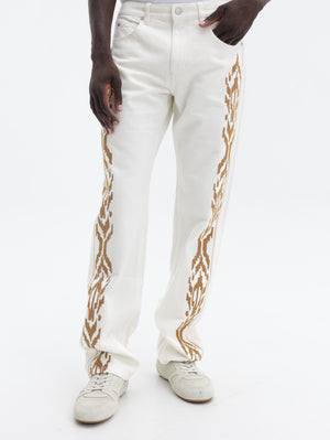 Isabel Marant Lewys Pants Ecru