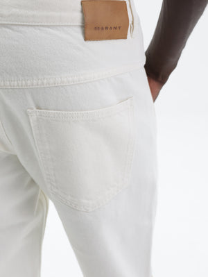 Isabel Marant Lewys Pants Ecru