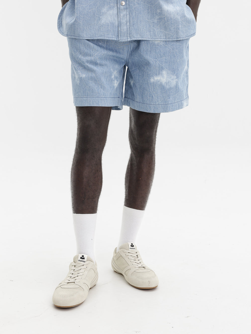 Isabel Marant Thydra Shorts Blue