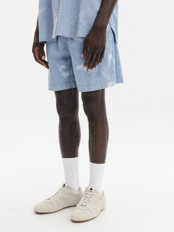 Isabel Marant Thydra Shorts Blue