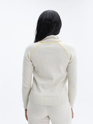 Isabel Marant Lanya Cardigan Light Grey-Light Yellow