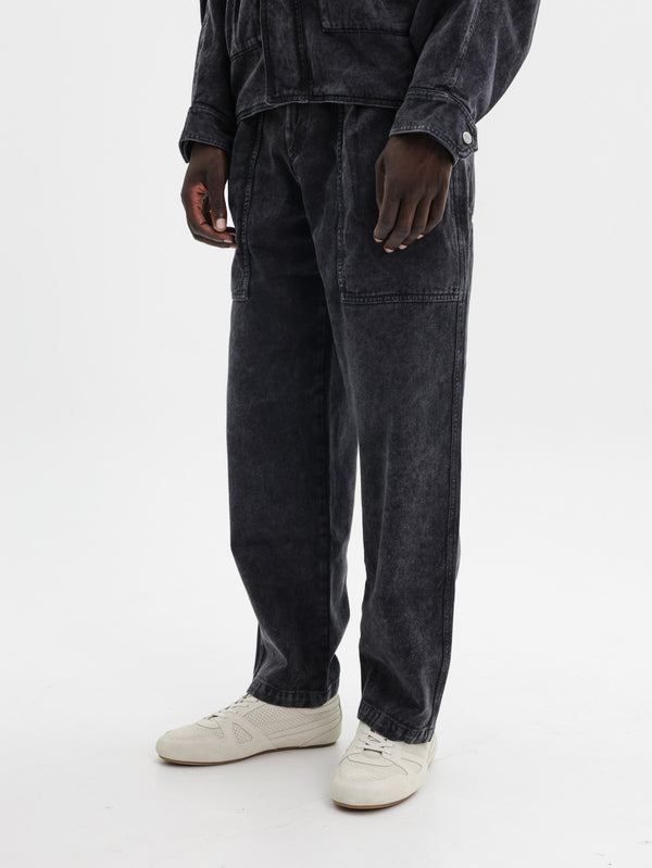 Isabel Marant Ilyan Pants Faded Black