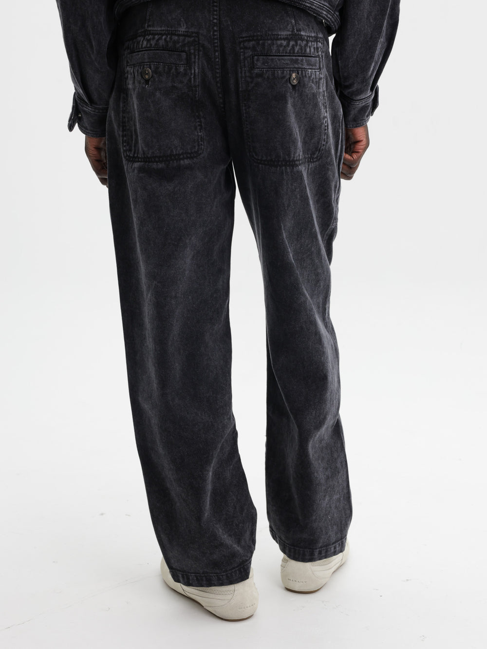 Isabel Marant Ilyan Pants Faded Black