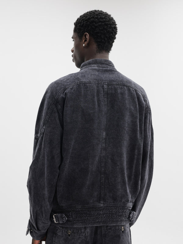 Isabel Marant Isaiah Denim Jacket Faded Black