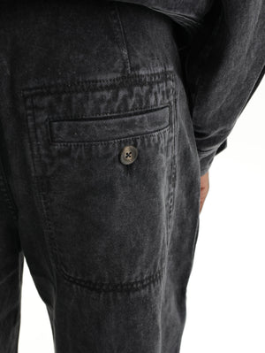 Isabel Marant Ilyan Pants Faded Black
