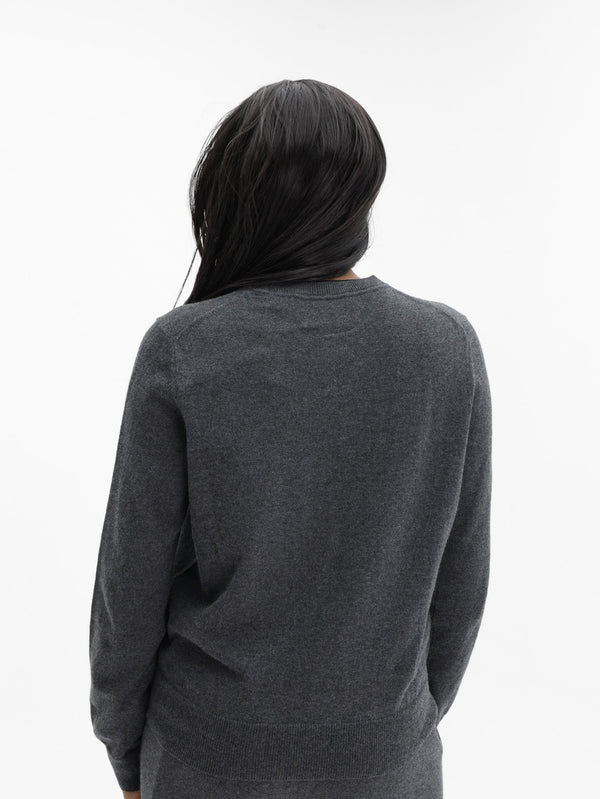 Isabel Marant Sweater Lanta Pullover Anthracite-Black