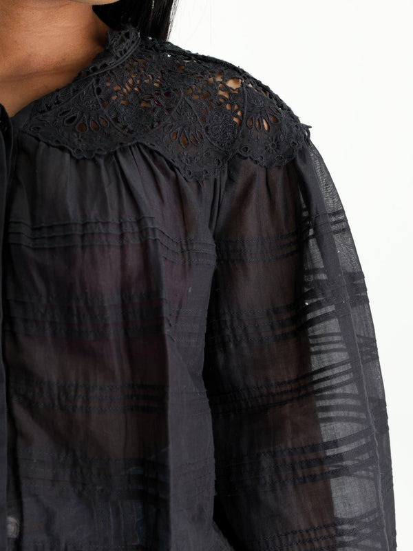 Isabel Marant Top Polly Black