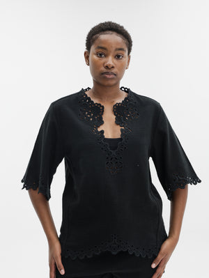 Isabel Marant Shana Top Faded Black
