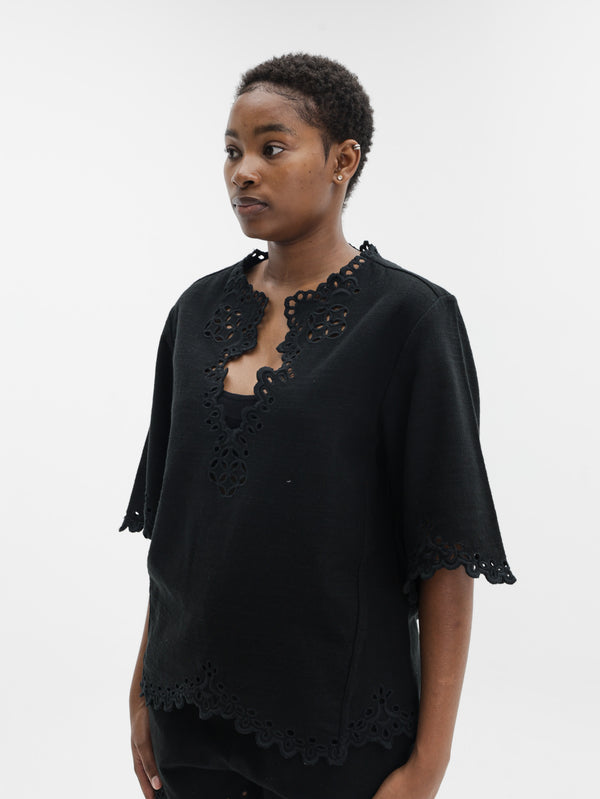 Isabel Marant Shana Top Faded Black