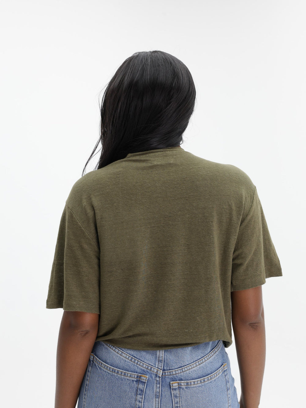 Isabel Marant T-Shirt Zewel Khaki-Pink