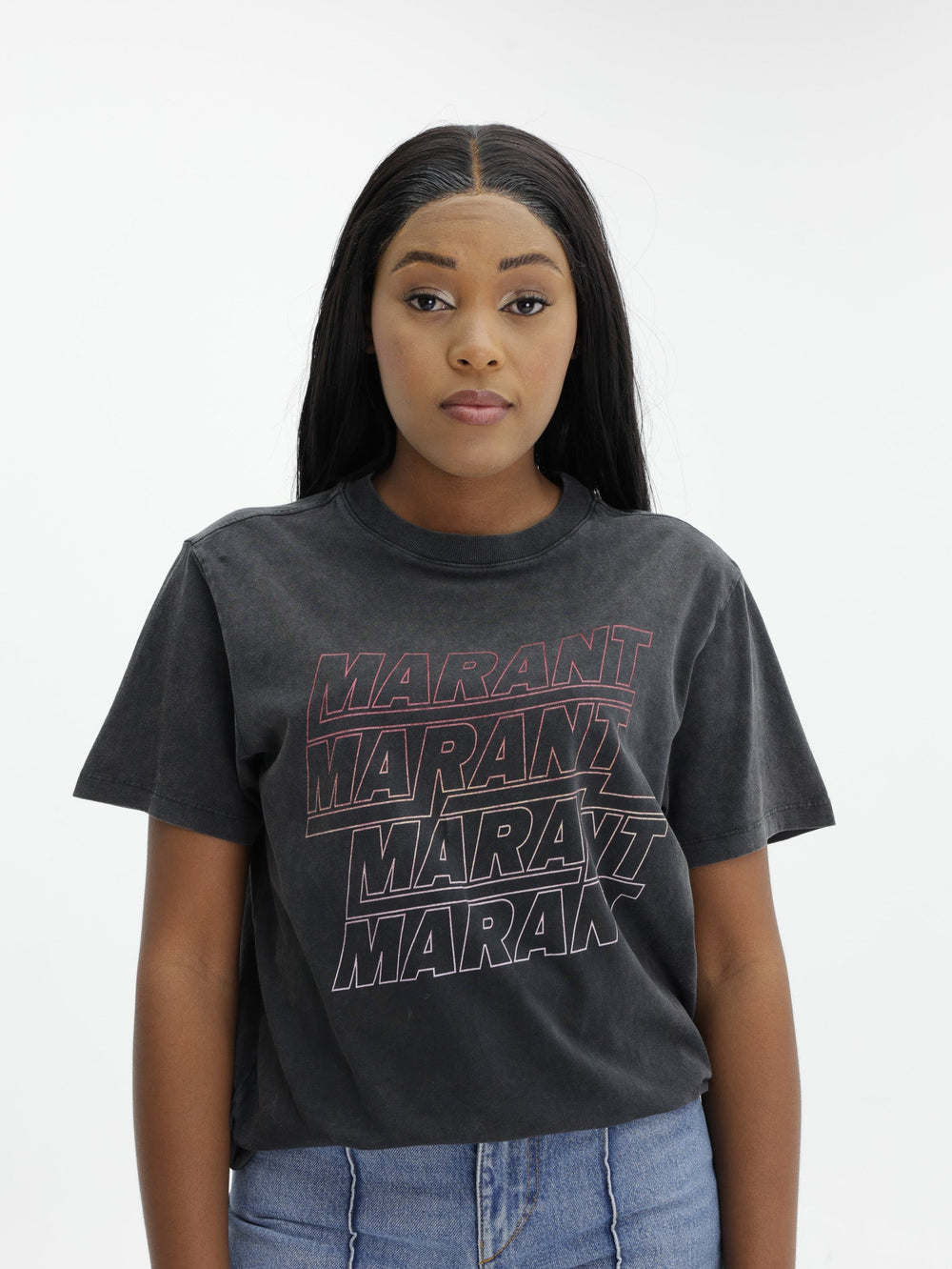 Isabel Marant T-Shirt Zoeline Off-Black