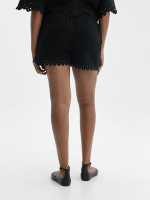 Isabel Marant Balyme Shorts Faded Black