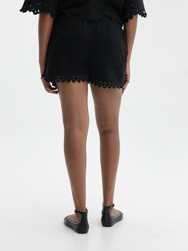 Isabel Marant Balyme Shorts Faded Black