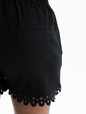 Isabel Marant Balyme Shorts Faded Black