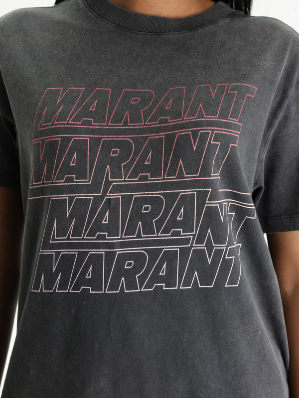 Isabel Marant T-Shirt Zoeline Off-Black