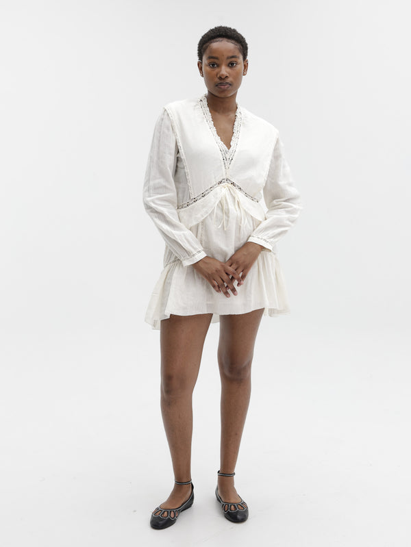 Isabel Marant Damya Dress Ecru