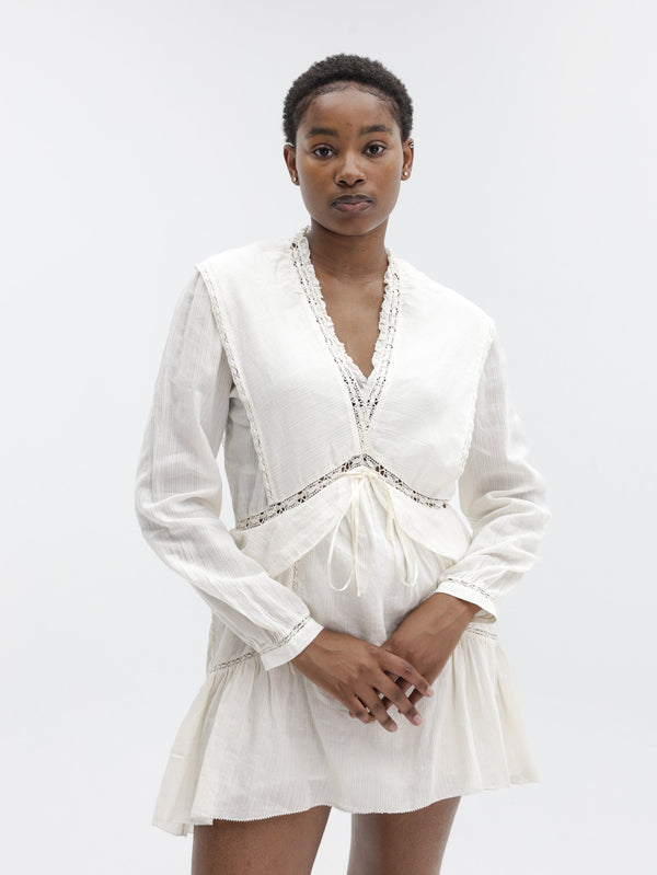 Isabel Marant Damya Dress Ecru