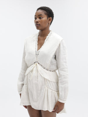 Isabel Marant Damya Dress Ecru