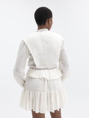 Isabel Marant Damya Dress Ecru