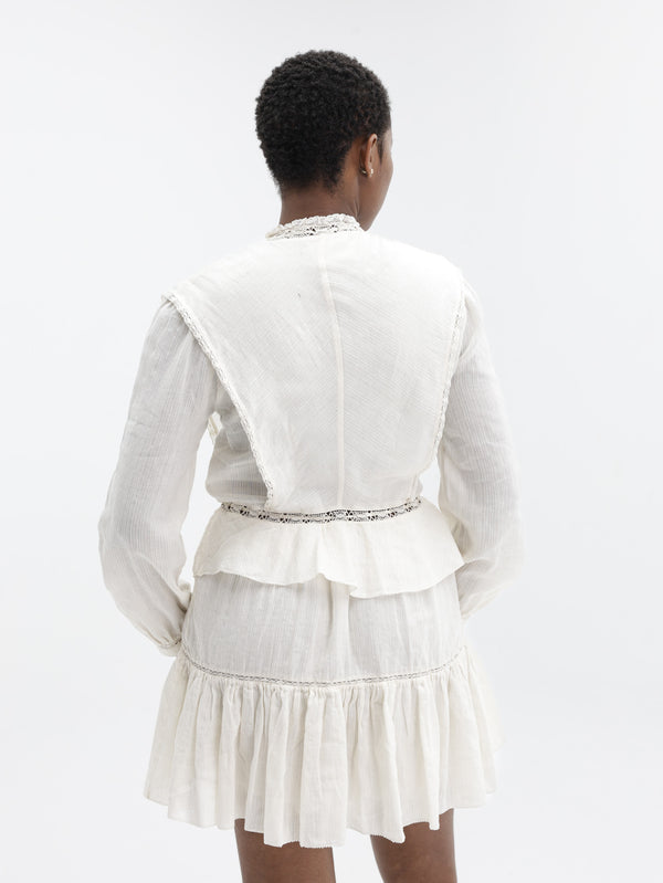 Isabel Marant Damya Dress Ecru