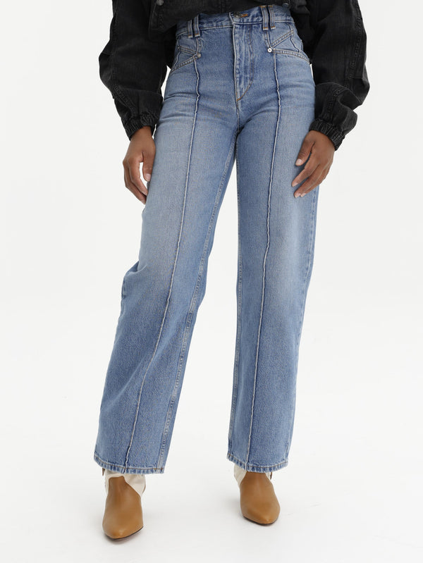 Isabel Marant Jeans Drolane Light Blue