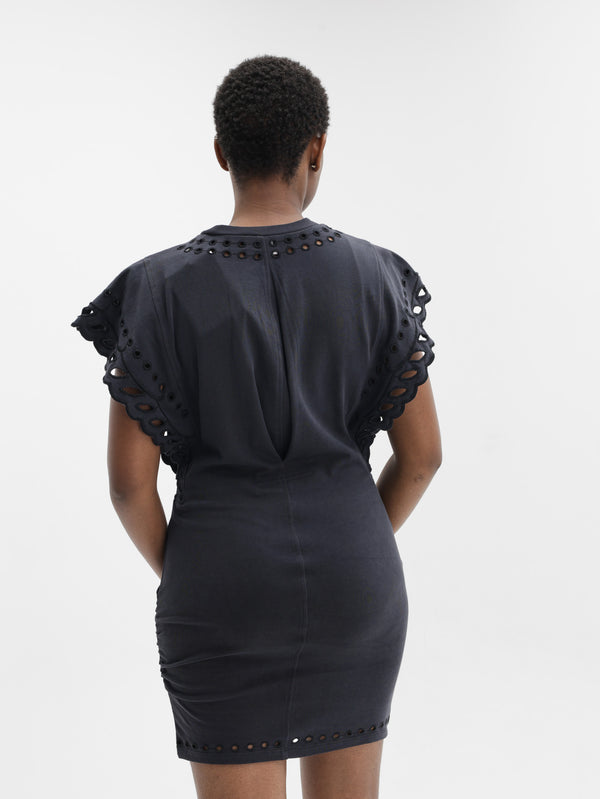 Isabel Marant Orlane Dress Faded Black