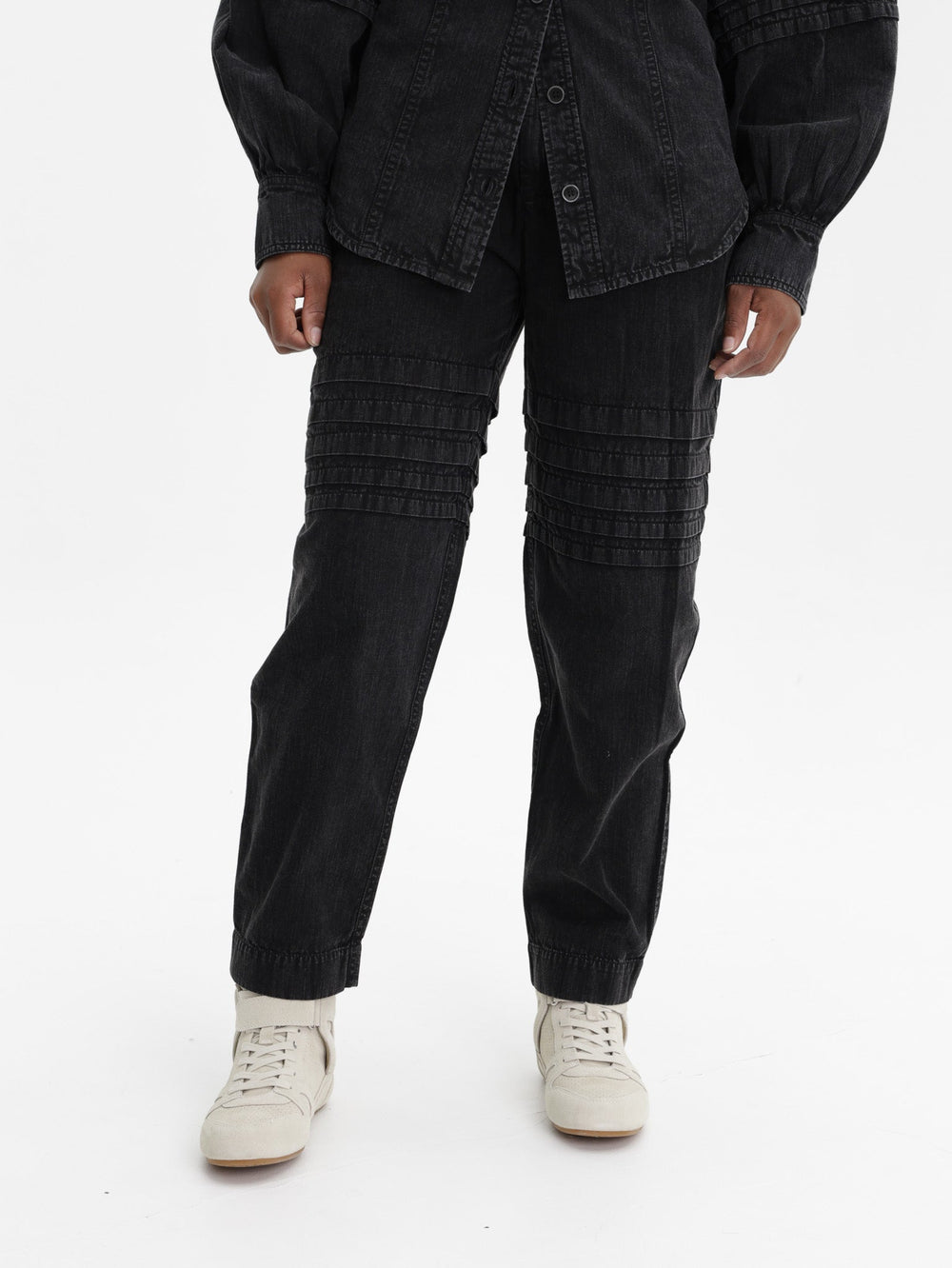 Isabel Marant Pants Mellya Faded Black
