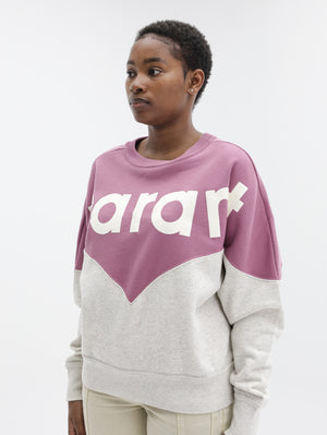 Isabel Marant Sweater Houston Mauve Mist/Ecru